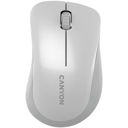Мышь компьютерная безпроводная Canyon CNE-CMSW11PW Pearl White белая