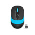Мышь компьютерная безпроводная A4Tech Fstyler FG10 Black/Blue голубая