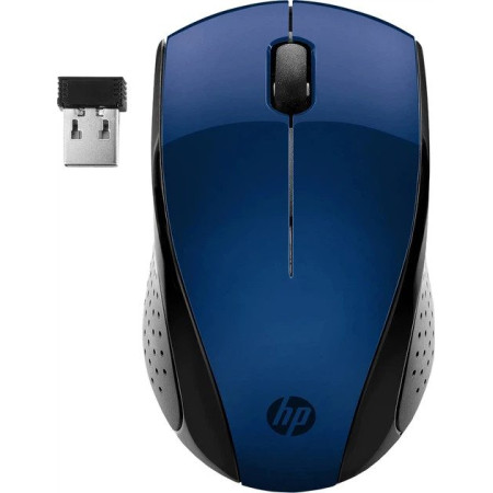 Мышь компьютерная безпроводная HP 220 Blue 7KX11AA синяя