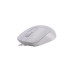 Мышь компьютерная проводная A4Tech FM12 USB White белая