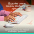 Мышь компьютерная безпроводная Logitech POP Mouse Off-White L910-007411 белая