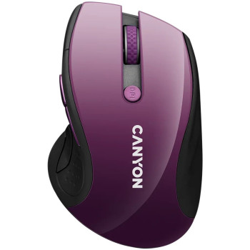 Мышь компьютерная безпроводная Canyon CNS-CMSW01P Purple фиолетовая