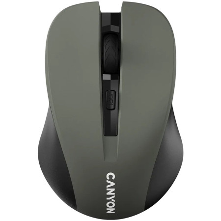 Мышь компьютерная безпроводная Canyon CNE-CMSW1G Gray серая