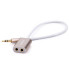 Audio разветвитель AUX Sharing RL-S20 3.5 miniJack gold Remax 320401