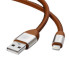 Lightning кабель Gunner RCL-G100, 1m brown Recci CC300073