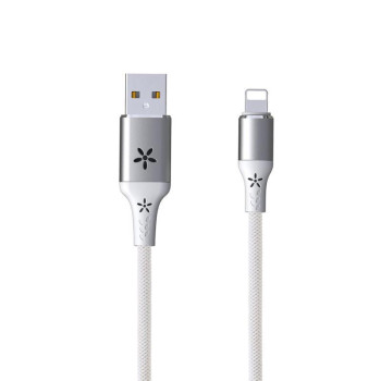 Кабель USB Lightning EL Luminous Sound-Activated Remax RC-133i-White