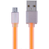 Кабель microUSB Colorful 1м  orange Remax 311801