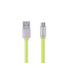 Кабель microUSB Colorful 1м  green Remax 311804
