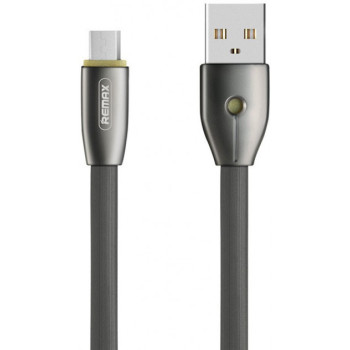 Кабель microUSB Knight RC-043m 1м dark grey Remax 310011