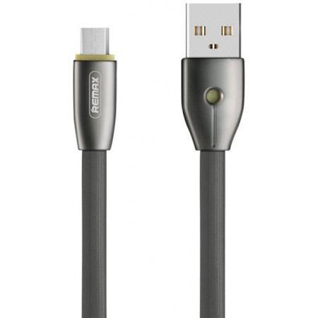 Кабель microUSB Knight RC-043m 1м dark grey Remax 310011
