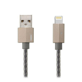 Lightning кабель 1 м Gefon серебристый Remax RC-110i