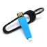 Lightning кабель Portable RC-024i 7cm blue Remax 303301