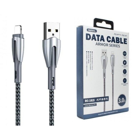 Кабель USB Remax Lightning Armor RC-162i 1 м
