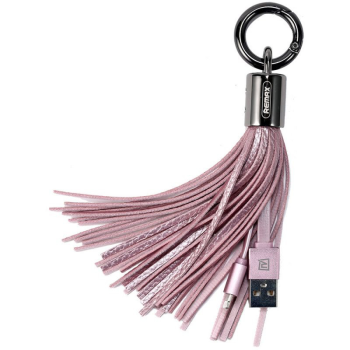 Lightning кабель Tassel Ring RC-053 0.15m pink Remax 303604