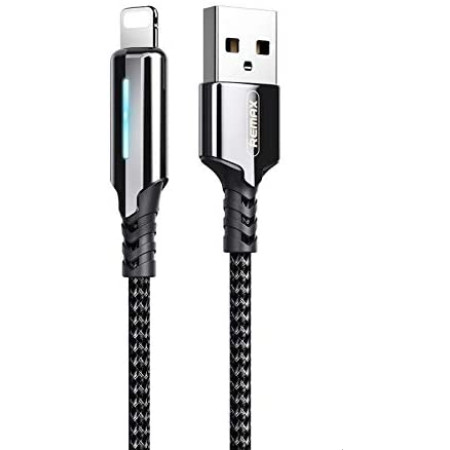 Кабель USB Remax Lightning Gonyu RC-123i-Black 1 м черный