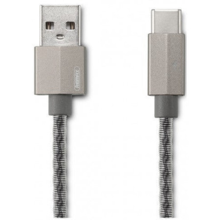 Type-C кабель 1 м Gefon Remax RC-110a-Grey