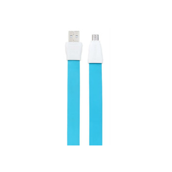 Кабель microUSB Flat Full Speed II RC-011m 1m blue Remax 311003