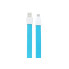 Кабель microUSB Flat Full Speed II RC-011m 1m blue Remax 311003
