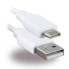 Кабель USB to Type-C 1м White 143504