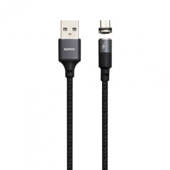 Кабель USB магнитный Remax microUSB Zigie RC-102m 1 м