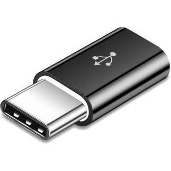 Адаптер к кабелю MicroUSB-Type-C XoKo XK-AC014-BK черный