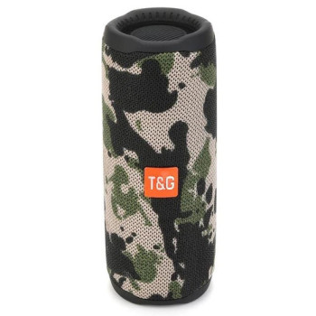 Колонка портативная Bluetooth T&G TG365 camouflage камуфляж