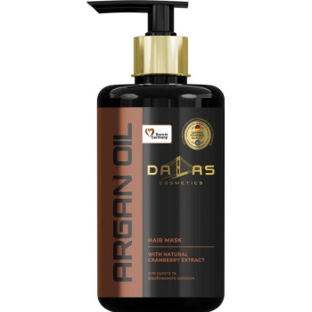 Маска для волос Dalas Cosmetics с экстрактом клюквы и аргановым масло 141545 900 мл