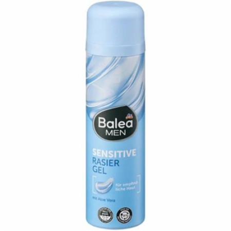 Гель для бритья мужской для чувствительной кожи Balea Men Sensitive Rasier Gel 4067796065701 200 мл