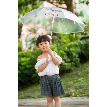 Зонт детский складной WK mini Umbrella WT-U06-transparent прозрачный