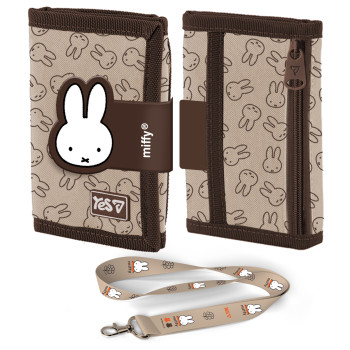 Кошелек детский YES W-1 Miffy Bunny 533806 1х8.5х12.7 см