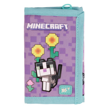 Кошелек детский YES W-1 Minecraft Pinky 533705 1х8.5х12.7 см