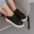 Кроссовки женские Fashion Cheril 3945 37 размер 23,5 см Черный