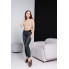 Лоферы женские Fashion Irma 3924 40 размер 25,5 см Коричневый