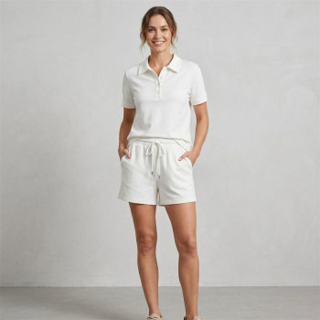 Костюм женский летний из коттона Fashion 187 20564 M белый