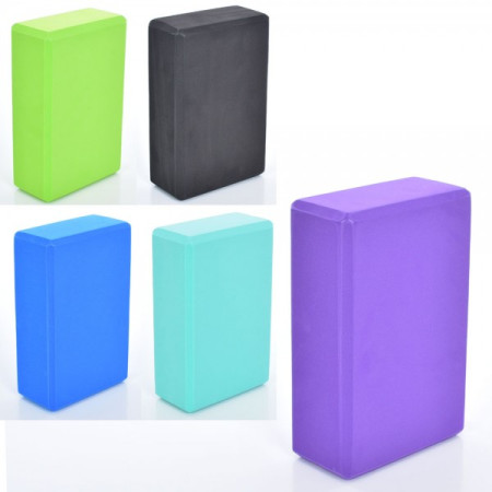 Блок для йоги MS-0858-11 22.5х15х8 см