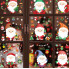 Набор новогодних наклеек на окно Happy New Year 7 14576 20х30 см 9 листов