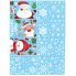Набор новогодних наклеек на окно Happy New Year 3 9124 20х30 см 8 листов
