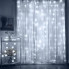 Гирлянда светодиодная от сети Штора Водоспад Y-176W 19709 3х2 м 280 LED холодный белый