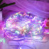 Гирлянда светодиодная от сети с белым проводом Y25-04M 19637 8 м 200 LED мультиколор