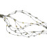 Гирлянда светодиодная от сети с зеленым проводом Хвост Y20-37WW 19610 2 м 200 LED теплый желтый