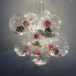 Гирлянда светодиодная от сети Штора Шары снежные Y-20-77WW 19708 3х0.5 м 10 LED теплый желтый