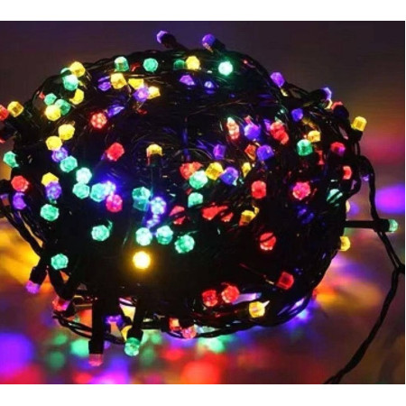 Гирлянда светодиодная от сети Y-039-3M 19642 20 м 300 LED мультиколор