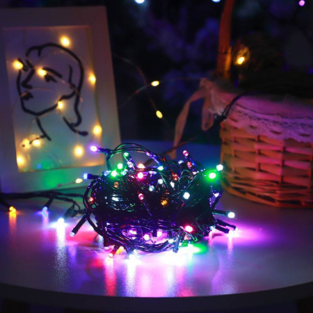 Гирлянда светодиодная от сети Y25-05M 19635 13 м 300 LED мультиколор
