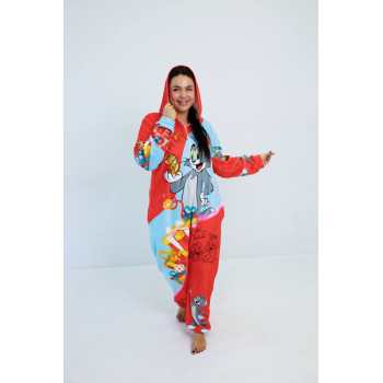Кигуруми для взрослых Oversize 3D Том и Джерри 3054_3_158 17015 158 см