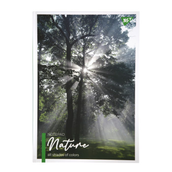 Блокнот для записей в клетку А4 YES 7 БЦ Nature 152033 80 листов