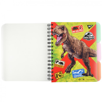 Блокнот для записей YES Jurassic World. Dino tracker 681872 144 листов