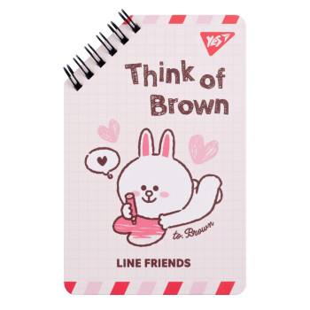 Блокнот YES Line Friends Sally 151755 60 листов