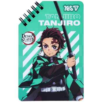Блокнот YES Demon Slayer Tanjiro 152229 60 листов