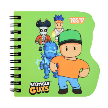 Блокнот YES Stumble Guys Green 152185 30 листов