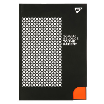 Блокнот для записей в клетку А4 YES 7 БЦ Success is built Black 152040 96 листов